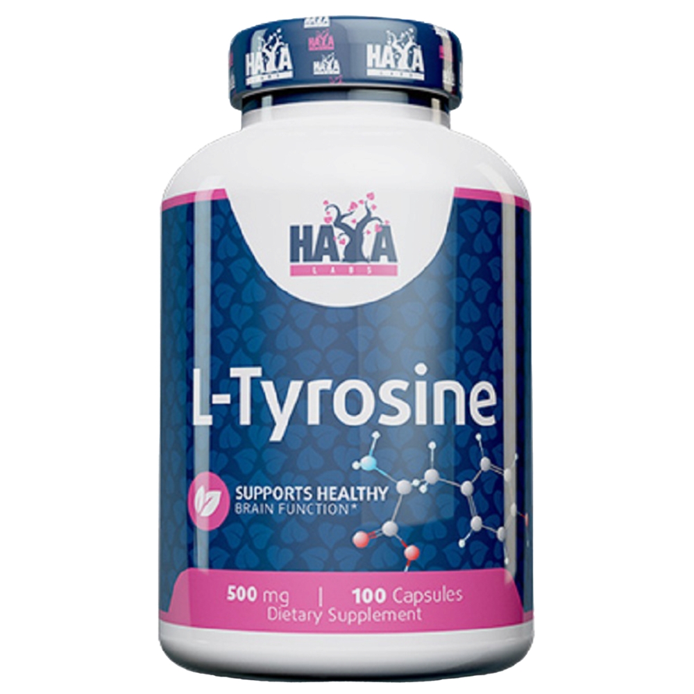 Аминокислотный комплекс HaYa Labs L-Tyrosine 500 mg 100 капсул