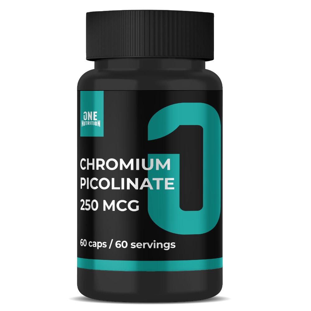 Витамины ONE NUTRITION Хром пиколинат 250 мкг 60 капсул
